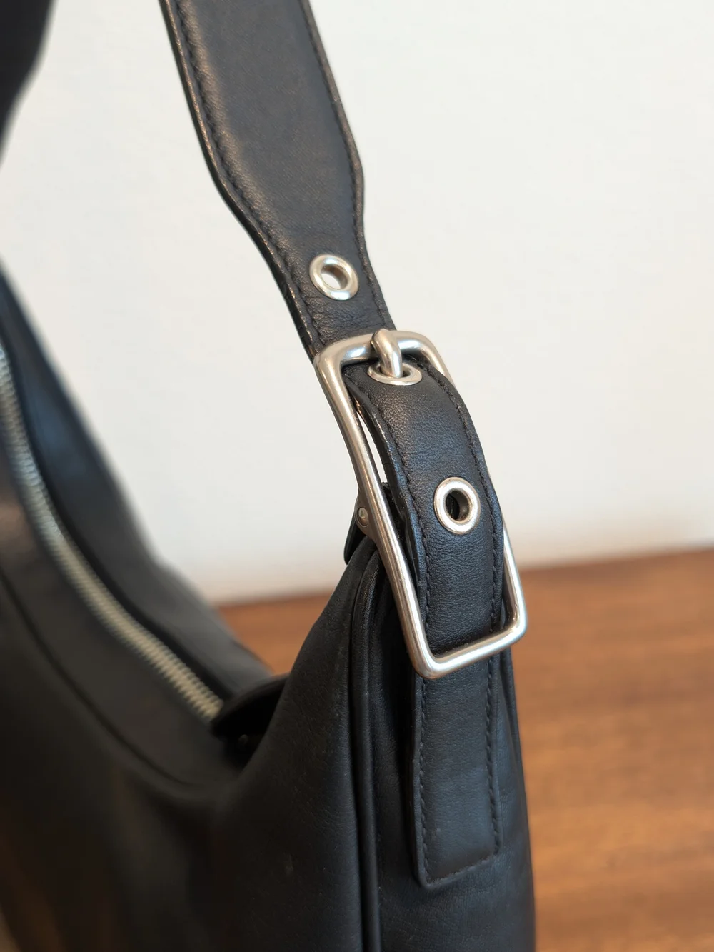 Vintage Coach 9342 Legacy West Zoe Black Hobo Shoulder Bag